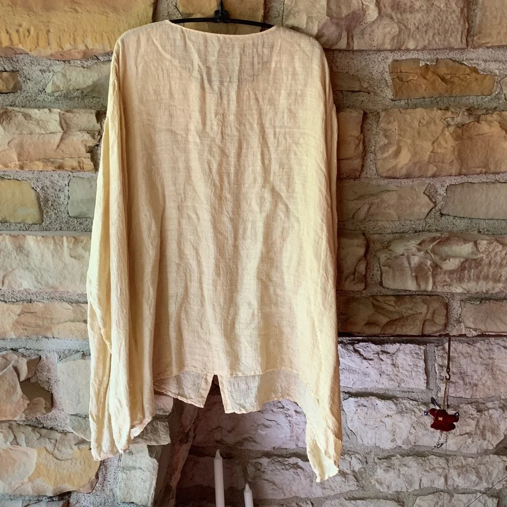 J Morgan Puett Silk Buttondown Shirt - Picture 3 of 8